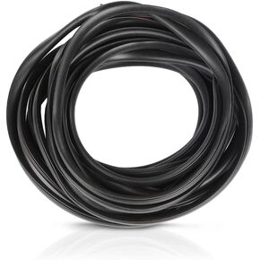 G-PLUS Universal 18ft Fender Flare Edge Trim with 3M Automotive Grade Tape, Fender Flares Rubber Seal Strip Fit Car & Truck Wiper Waterproof Strip Seal Tape