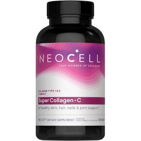 NeoCell Super Collagen Plus Vitamin C, Skin, Hair and Nails Supplement, Includes Antioxidants, Tablet, 360 Count, 1 Bottle