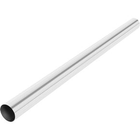 2.5 Inch Straight DIY Custom Mandrel Exhaust Pipe Tube Pipe, 40 Inch Length, 2.5'' OD Mandrel Straight Pipe, T304 Stainless Steel, Universal Fitment