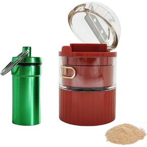قاطع Crusher Crusher الممتاز للمسحوق الناعم للمسحوق المثالي للحيوانات الأليفة الأطباء سهلة الاستخدام مع الكأس القابلة للإزالة المثالية لـ Pastillas Medicinas moledor لإدارة الطب اليومي