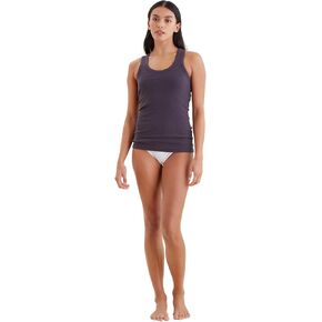 Soft, Breathable Cotton Blend with Stretch Women's Top, Scoop Neck & Built-in Shelf Bra, Versatile Layering & Daily Wear
