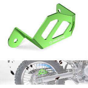 Green Rear Caliper Guard Compatible with Kawasaki KX125 KX250 KX500 1994-2002 KDX200R KLX300R 1997-2002 KDX200 1995-2002 KLX250SF 2009-2010 KLX250S 2010-2014 KLX250 2018-2020 See Fitment