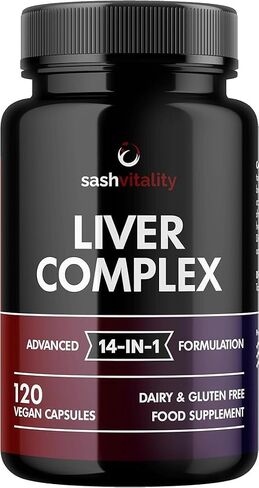 Liver Detox Cleanse & Repair - Milk Thistle | Dandelion | Artichoke - 2 Months Supply - Natural Ingredients for Healthy Liver Function - Premium Liver Supplement - 120 Vegan Capsules in Saudi Arabia