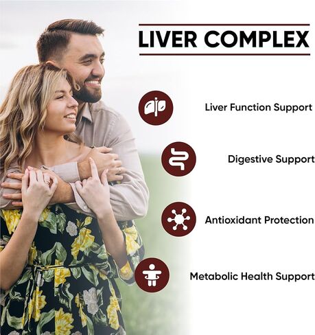 Liver Detox Cleanse & Repair - Milk Thistle | Dandelion | Artichoke - 2 Months Supply - Natural Ingredients for Healthy Liver Function - Premium Liver Supplement - 120 Vegan Capsules in Saudi Arabia