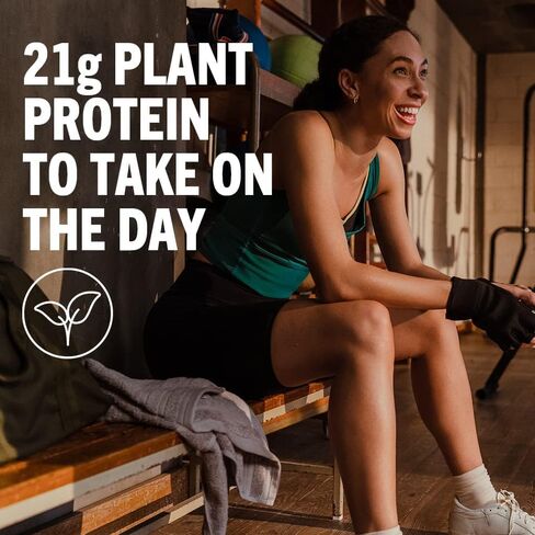 Orgain Organic Vegan Protein Powder + Greens, Vanilla Bean - 21g Plant Based Protein, 6g Prebiotic Fiber for Gut Health, Gluten Free, No Lactose Ingredients, No Sugar Added, Non-GMO - 1.94lb in Saudi Arabia