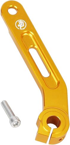 POWER JAMES Motorcycle Clutch Lever and Gear Shifter Foot Controls, Compatible with Harley Davidson Touring (Gold) in Saudi Arabia