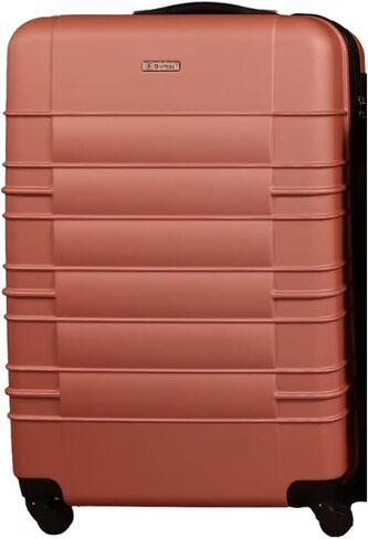 ABS Luggage Suitcase, Spinner Hardshell Lightweight, Stylish & Durable Suitcase with 360° Wheels for Smooth Travel, Perfect for Carry-On, Ideal for Business, Vacations & Weekend Getaways Red (28inch) in Saudi Arabia