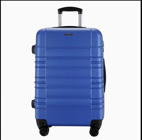 ABS Luggage Suitcase, Spinner Hardshell Lightweight, Stylish & Durable Suitcase with 360° Wheels for Smooth Travel, Perfect for Carry-On, Ideal for Business, Vacations & Weekend Getaways Red (28inch) in Saudi Arabia