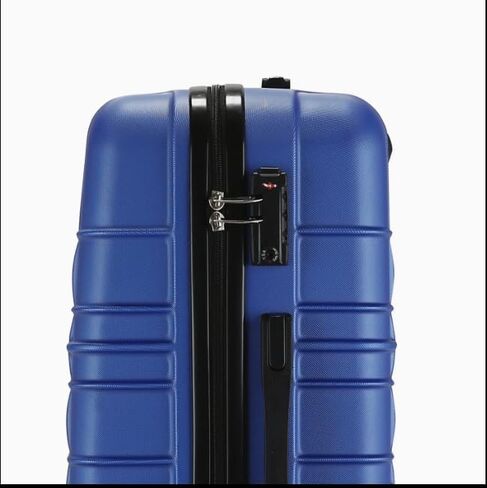 ABS Luggage Suitcase, Spinner Hardshell Lightweight, Stylish & Durable Suitcase with 360° Wheels for Smooth Travel, Perfect for Carry-On, Ideal for Business, Vacations & Weekend Getaways Red (28inch) in Saudi Arabia