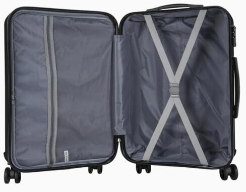 ABS Luggage Suitcase, Spinner Hardshell Lightweight, Stylish & Durable Suitcase with 360° Wheels for Smooth Travel, Perfect for Carry-On, Ideal for Business, Vacations & Weekend Getaways Red (28inch) in Saudi Arabia