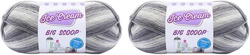 Lion Brand Yarn Ice Cream Big Scoop Yarn, Tutti Frutti in Kuwait
