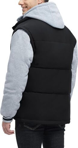 Winter Coats For Men Winter Jackets Water Resistant Warm Thicken Insulated Hooded Windproof Coat in Saudi Arabia
