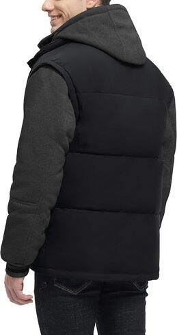 Winter Coats For Men Winter Jackets Water Resistant Warm Thicken Insulated Hooded Windproof Coat in Saudi Arabia
