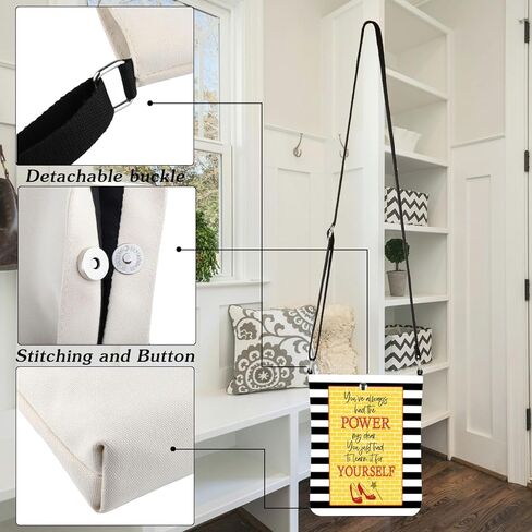 MBMSO Wizard Oz Gifts You've Always Had the Power My Dear Crossbody Bag Movie Inspired Gifts for Fans Movie Lover Sling Purse in Kuwait