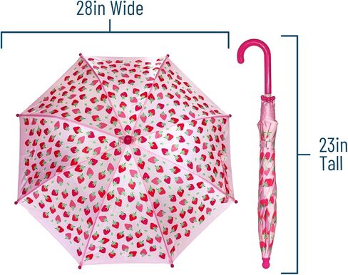 Wildkin Kids Umbrella – Rainproof Canopy, Curved Handle, Easy Hanging Design in Saudi Arabia