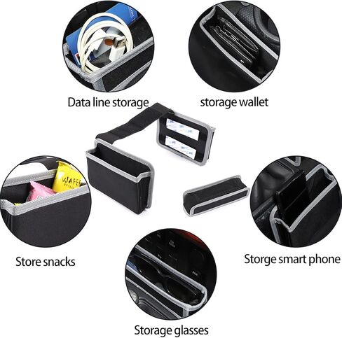 For Toyota FJ Cruiser 2007-2021 car center console side outlet storage bag trunk storage box (Center console storage bag) in Saudi Arabia