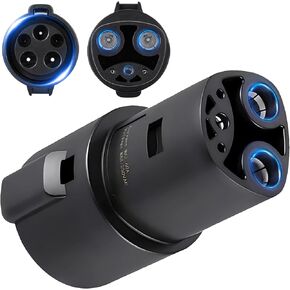 J1772 to Tesla Adapter | Safety Certified | No Overheating | Easy Fit & Disconnect | Includes Video Setup Guide & Battery Care Tips | Compatible with Model 3/Y/X/S