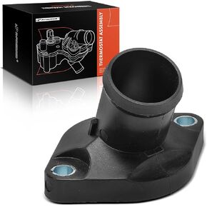 A-Premium Engine Coolant Thermostat Housing Compatible with Select Nissan Models - Altima 2019-2023, Rogue Sport/Rogue 2017-2019 2021-2023, Sentra 2007-2023, Versa 2007-2012, Juke, NV200, Cube