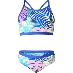 Lands 'End Girls' Swimwear UPF 50 Bikini Top and Bottom Set (XS-XL)