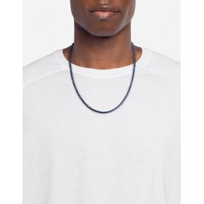 Kato Lapis Necklace, Sterling Silver | Blue 22"
