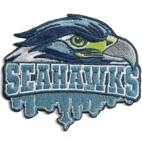 MJshop29 Seattle with Rugby Fan Favorite Mascot Team Iron On Patches for Clothing Backpacks Jeans Motorcycle Patch Sew On Custom Jackets Hats Tactical Bags