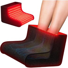 Red Light Therapy for Feet, Dual Wavelength 320 Led,for Achilles Tendonitis & Plantar Fasciitis, Double Side Light Redlight Product for Feet & Ankle Pain,Adjustable Power and Time Controller