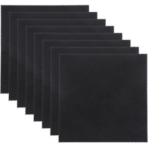 8 Pack Mens Handkerchiefs, Sweat Absorbing Handkerchiefs, Microfiber Hankies, Sweat Rags for Sport Gym Hands Face Body