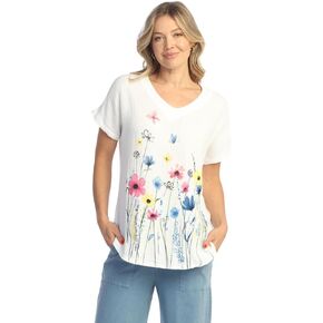 Jess & Jane Chloe Mineral Washed Double Gauze Top