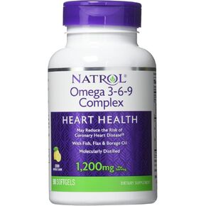 Natrol-Omega 3-6-9 Complex ، 90 Softgels