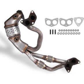 Manifold Catalytic Converter Front Replaces 16564 674-864 Compatible with Saab Subaru Forester Impreza Legacy Outback 2.5L 2006 2007 2008 2009 2010 2011 2012 Direct Replacement