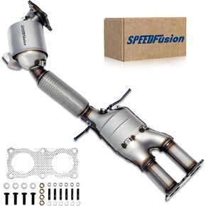 Catalytic Converter Compatible with 2014 2016 2016 2017 2018 Chevrolet Silverado 1500, GMC Sierra 1500 4.3/5.3L, 2015-2019 Tahoe 5.3L Catalytic Convertor 50497 (EPA Compliant)