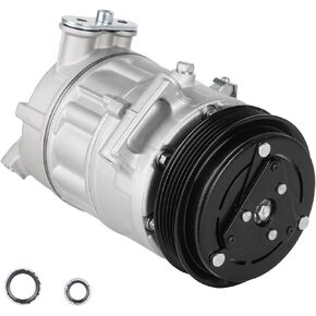 Air Conditioner AC Compressor with Clutch for Chevrolet HHR 2007-2011, for Chevrolet Cobalt 2006-2010, for Saturn Ion 05-07, for Pontiac G5 2007 2008 2009 2010 2.2 2.2L 2.4 2.4L