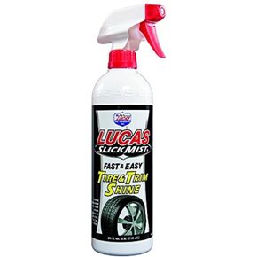 Lucas Oil Tire Shine, Slick Mist Tire and Trim, 24 oz Spray Bottle, Set of 6