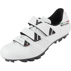 Vittoria Rapide MTB Cycling Shoes (White, EU 41 US 8 UK 7 ½)