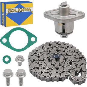 Cam Timing Chain & Tensioner Kit Compatible with Honda CRF250 CRF250R 2004-2009 CRF250X 2004-2017 OEM#14520-KRN-670 1440-KPN-671