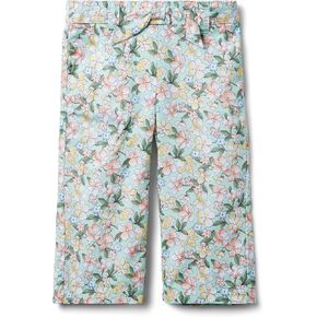 Janie and Jack Girls' Cane Print Wide Leg Pants (Toddler/Little Big Kid)