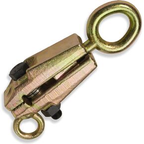 5 Ton 2 Way Auto Body Clamp, Self-Tightening Steel Frame Pull Tool for Straight & Top Dent Repair on Car Truck Panels & Metal Sheets.