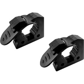 4 PCS Quick Release Rubber Clamps, Shovel Mount Clamps Fits 1-1/7'' to 1-3/7'' Diameter Equipment, Mounting Bracket Shovel Holder for UTVs Trucks Off-Roads, Car Accessories
