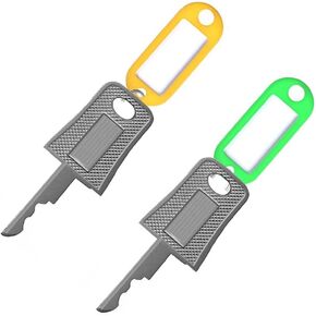 2PCS TSA Safe Skies Master Key for Luggage Suitcase Travel Bag