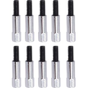 10 Pcs Chrome 5/16 Valve Cover Mini Bolts Compatible with Ford FE 352 360 390 406 427 428 Engines 7284-10
