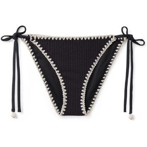 Woman's String Swimsuit Bottom Bicolor