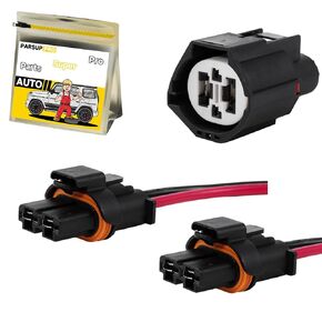Cooling Fan Control Module Connector Plug Pigtail Wiring Harness for Lincoln MKX; for Ford Edge,for Volvo S60, for Land Rover Discovery, Replace for 7T4Z8B658B, 941.0138.01,7T43-8C609-BA