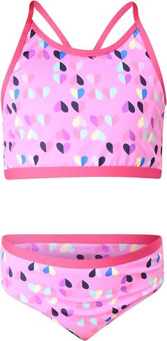 Lands' End Girls' Swimwear UPF 50 Bikini Top and Bottom Swim Set (XS-XL) in Saudi Arabia