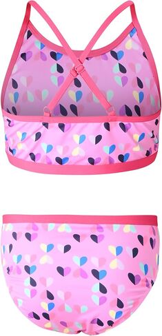 Lands' End Girls' Swimwear UPF 50 Bikini Top and Bottom Swim Set (XS-XL) in Saudi Arabia