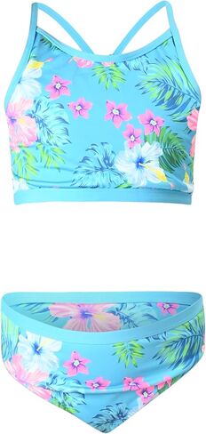 Lands' End Girls' Swimwear UPF 50 Bikini Top and Bottom Swim Set (XS-XL) in Saudi Arabia