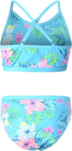 Lands' End Girls' Swimwear UPF 50 Bikini Top and Bottom Swim Set (XS-XL) in Saudi Arabia