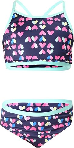 Lands' End Girls' Swimwear UPF 50 Bikini Top and Bottom Swim Set (XS-XL) in Saudi Arabia