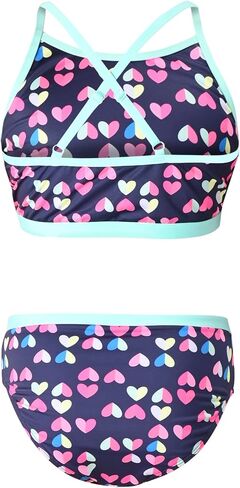 Lands' End Girls' Swimwear UPF 50 Bikini Top and Bottom Swim Set (XS-XL) in Saudi Arabia