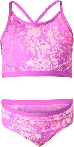 Lands' End Girls' Swimwear UPF 50 Bikini Top and Bottom Swim Set (XS-XL) in Saudi Arabia