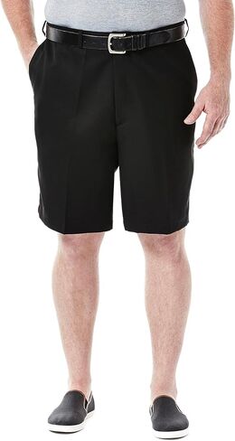 Haggar Men's Cool 18 Classic Fit Expandable Waist Short Regular and Big & Tall Sizes in Saudi Arabia